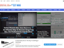 Tablet Screenshot of digitalconnectmag.com